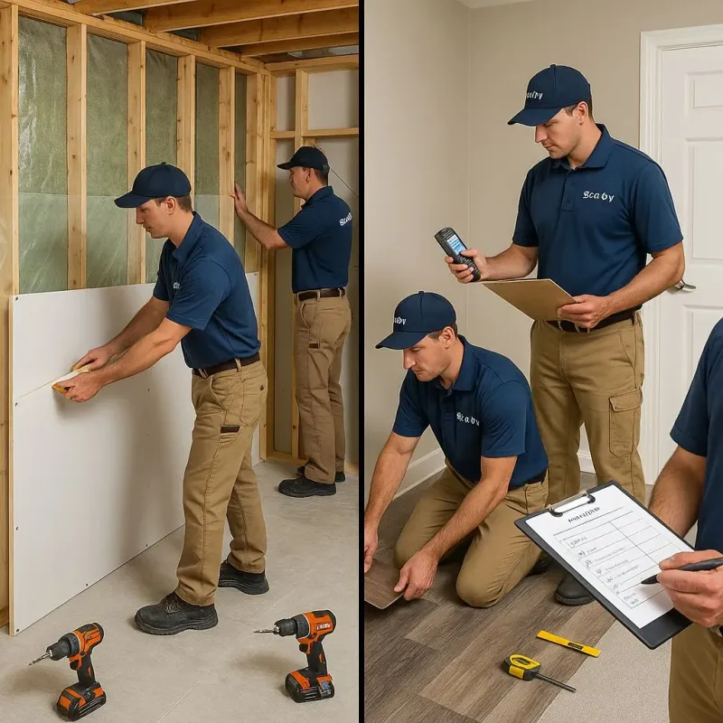 Repairs and Reconstruction process in Ballard County, KY